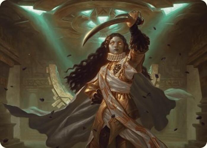 Elenda, Saint of Dusk Art Card (15/54) [Foundations Art Series] | Fandemonia Ltd