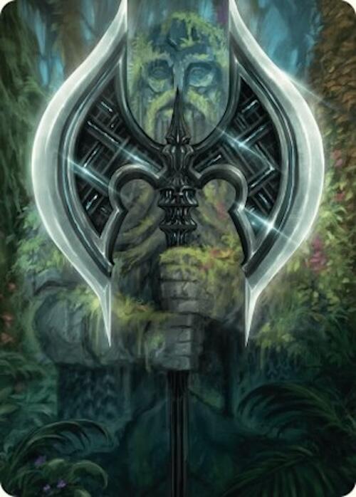 Leyline Axe Art Card (49/54) [Foundations Art Series] | Fandemonia Ltd