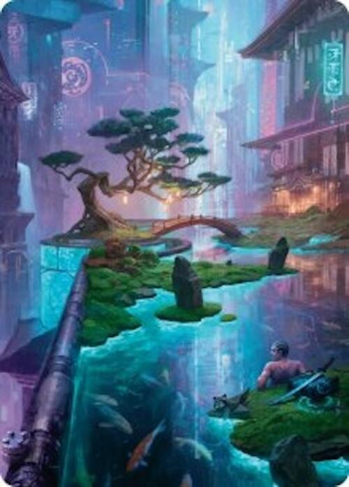 Island Art Card (22/54) [Foundations Art Series] | Fandemonia Ltd
