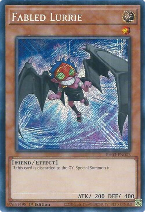Fabled Lurrie (Secret Rare) [RA03-EN003] Secret Rare | Fandemonia Ltd