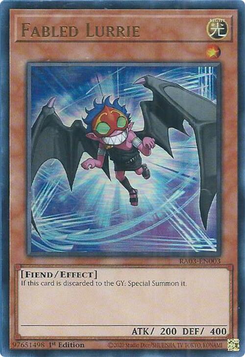 Fabled Lurrie (UR) [RA03-EN003] Ultra Rare | Fandemonia Ltd