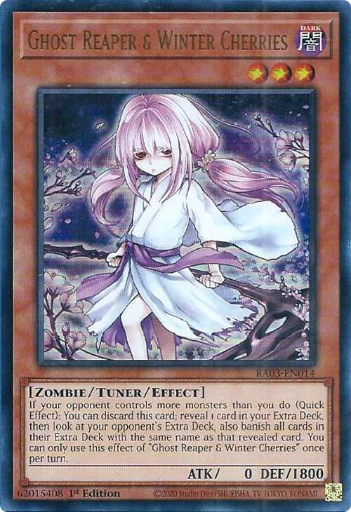 Ghost Reaper & Winter Cherries (Alternate Art) (UR) [RA03-EN014] Ultra Rare | Fandemonia Ltd