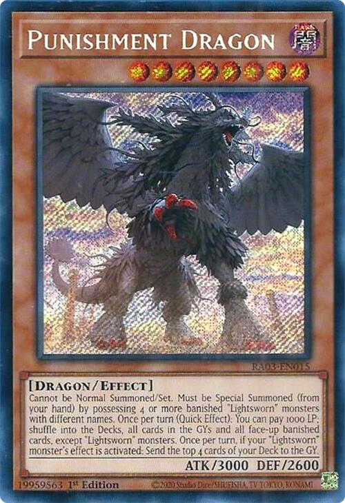 Punishment Dragon (Secret Rare) [RA03-EN015] Secret Rare | Fandemonia Ltd
