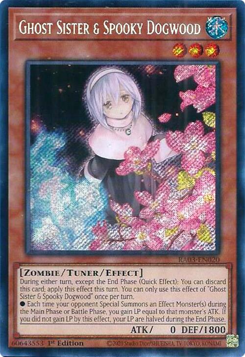 Ghost Sister & Spooky Dogwood (Secret Rare) [RA03-EN020] Secret Rare | Fandemonia Ltd