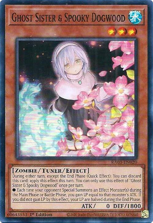 Ghost Sister & Spooky Dogwood [RA03-EN020] Super Rare | Fandemonia Ltd