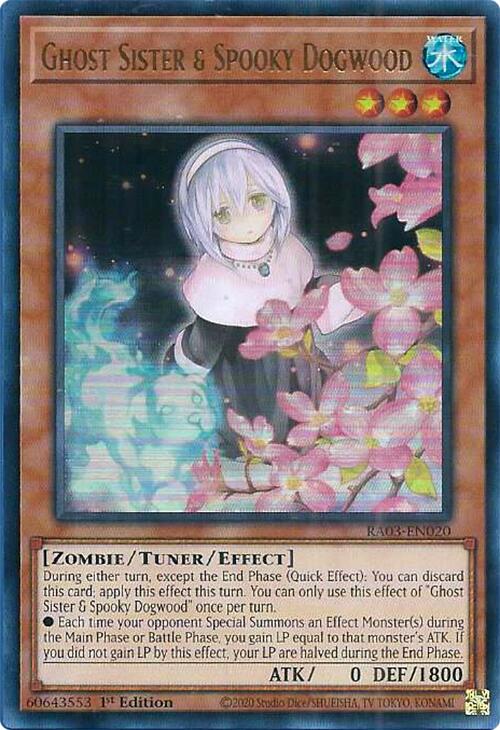 Ghost Sister & Spooky Dogwood (UR) [RA03-EN020] Ultra Rare | Fandemonia Ltd