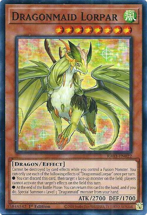 Dragonmaid Lorpar [RA03-EN022] Super Rare | Fandemonia Ltd