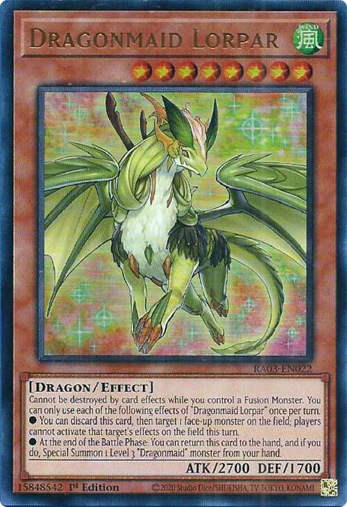 Dragonmaid Lorpar (UR) [RA03-EN022] Ultra Rare | Fandemonia Ltd