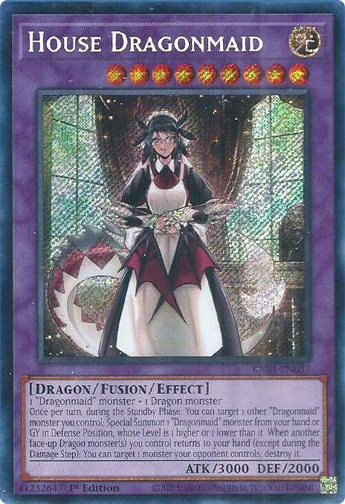 House Dragonmaid (Secret Rare) [RA03-EN037] Secret Rare | Fandemonia Ltd