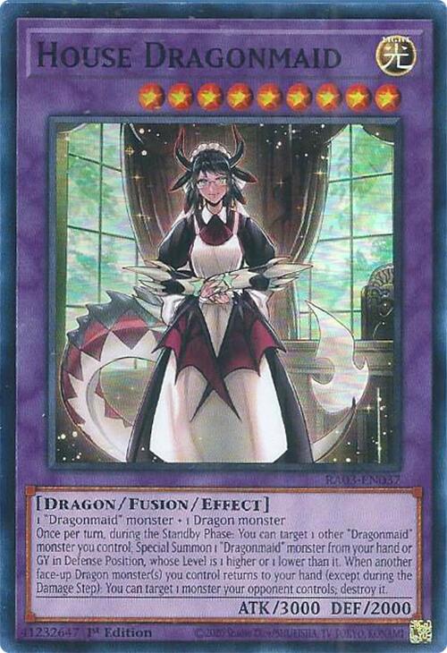 House Dragonmaid [RA03-EN037] Super Rare | Fandemonia Ltd