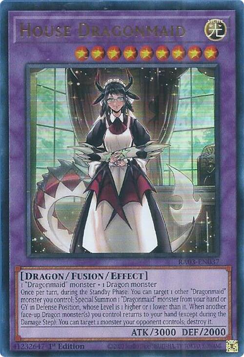 House Dragonmaid (UR) [RA03-EN037] Ultra Rare | Fandemonia Ltd
