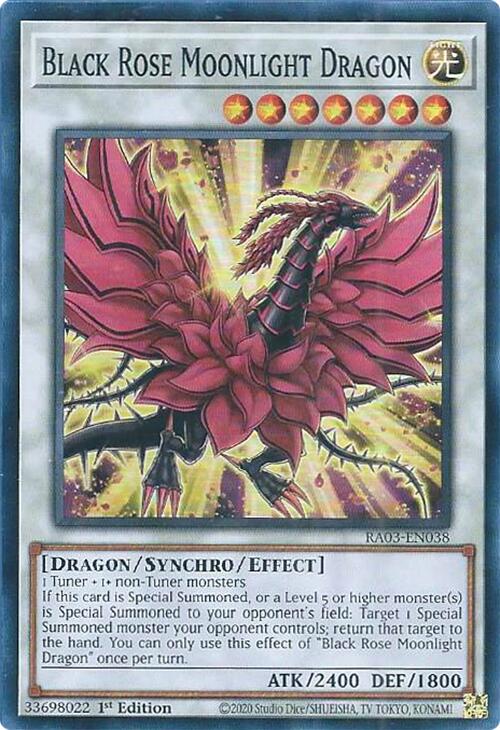 Black Rose Moonlight Dragon [RA03-EN038] Super Rare | Fandemonia Ltd