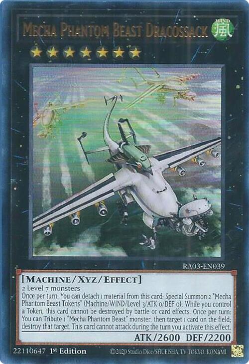 Mecha Phantom Beast Dracossack (UR) [RA03-EN039] Ultra Rare | Fandemonia Ltd