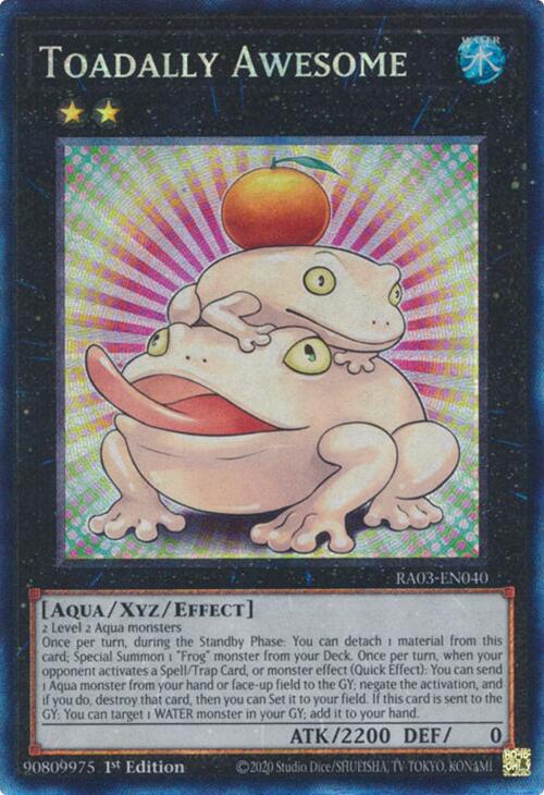 Toadally Awesome (CR) [RA03-EN040] Prismatic Collector's Rare | Fandemonia Ltd