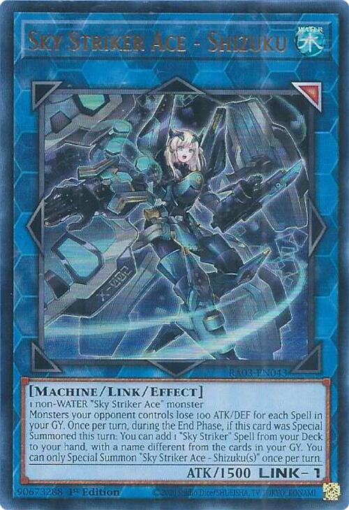 Sky Striker Ace - Shizuku (UR) [RA03-EN043] Ultra Rare | Fandemonia Ltd