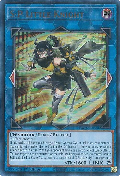 S:P Little Knight (UR) [RA03-EN049] Ultra Rare | Fandemonia Ltd