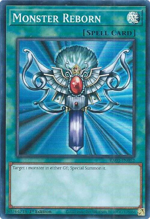 Monster Reborn [RA03-EN052] Super Rare | Fandemonia Ltd