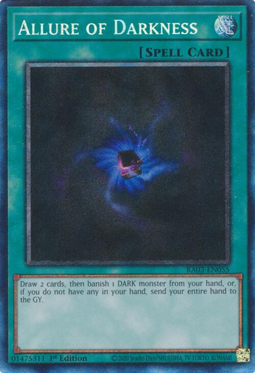 Allure of Darkness (CR) [RA03-EN055] Prismatic Collector's Rare | Fandemonia Ltd