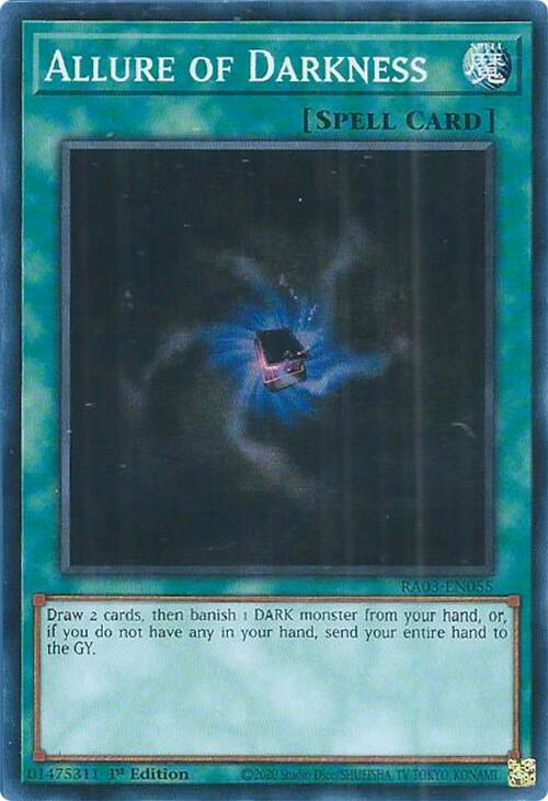 Allure of Darkness [RA03-EN055] Super Rare | Fandemonia Ltd