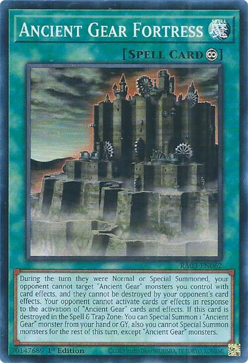 Ancient Gear Fortress [RA03-EN062] Super Rare | Fandemonia Ltd