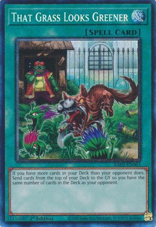 That Grass Looks Greener (CR) [RA03-EN063] Prismatic Collector's Rare | Fandemonia Ltd