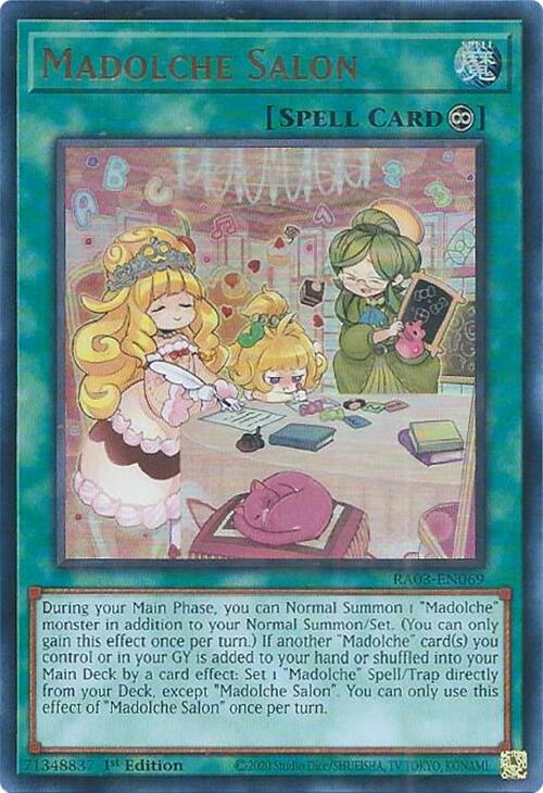 Madolche Salon (UR) [RA03-EN069] Ultra Rare | Fandemonia Ltd
