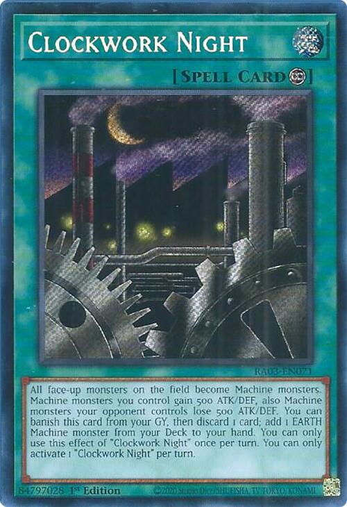 Clockwork Night (Secret Rare) [RA03-EN071] Secret Rare | Fandemonia Ltd