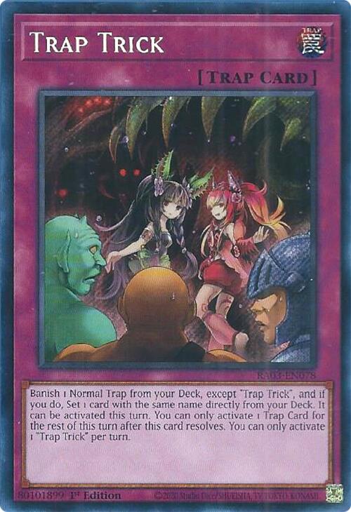 Trap Trick (Secret Rare) [RA03-EN078] Secret Rare | Fandemonia Ltd