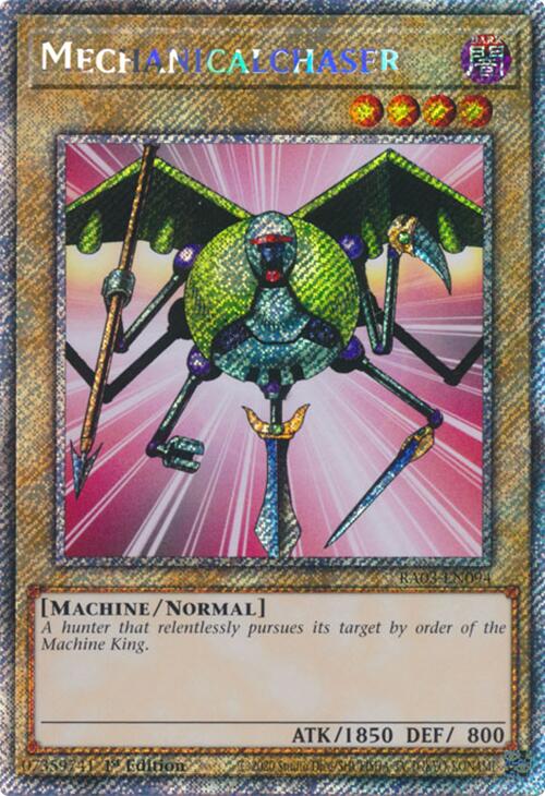 Mechanicalchaser (Platinum Secret Rare) [RA03-EN094] Platinum Secret Rare | Fandemonia Ltd