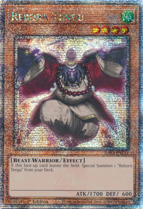 Reborn Tengu (Quarter Century Secret Rare) [RA03-EN251] Quarter Century Secret Rare | Fandemonia Ltd