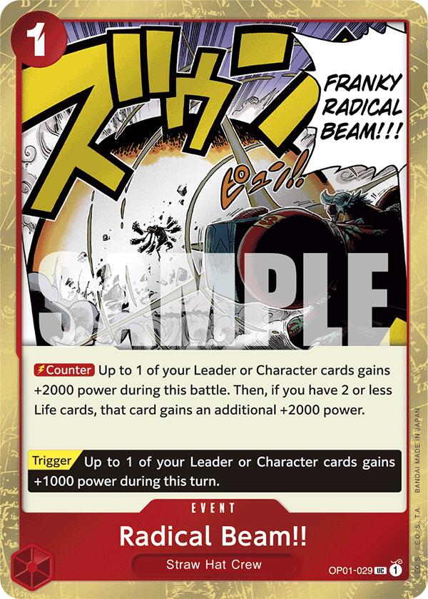 Radical Beam!! (Jolly Roger Foil) [Premium Booster -The Best-] | Fandemonia Ltd