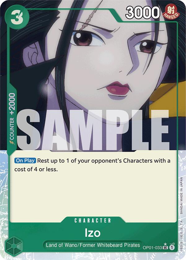 Izo (OP01-033) (Extended Art) [Premium Booster -The Best-] | Fandemonia Ltd