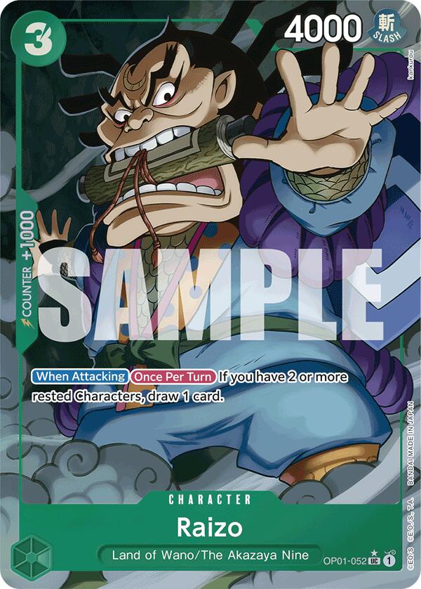 Raizo (Full Art) [Premium Booster -The Best-] | Fandemonia Ltd