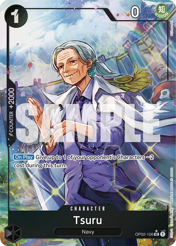 Tsuru (Full Art) [Premium Booster -The Best-] | Fandemonia Ltd