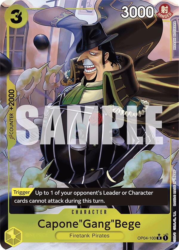 Capone"Gang"Bege (OP04-100) (Full Art) [Premium Booster -The Best-] | Fandemonia Ltd