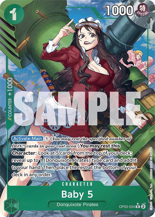 Baby 5 (OP05-034) (Alternate Art) [Premium Booster -The Best-] | Fandemonia Ltd