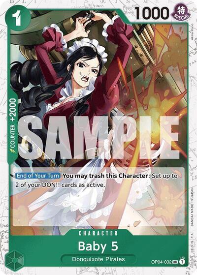 Baby 5 (OP04-032) (Jolly Roger Foil) [Premium Booster -The Best-] | Fandemonia Ltd