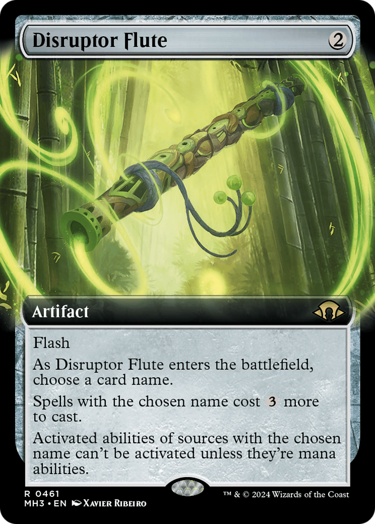 Disruptor Flute (Extended Art) [Modern Horizons 3] | Fandemonia Ltd