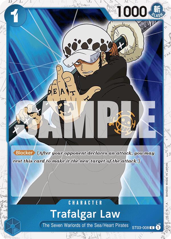 Trafalgar Law (ST03-008) (Jolly Roger Foil) [Premium Booster -The Best-] | Fandemonia Ltd