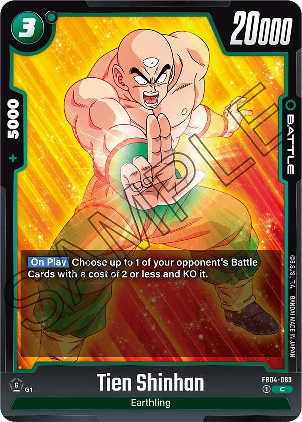 Tien Shinhan (FB04-063) [Ultra Limit] | Fandemonia Ltd