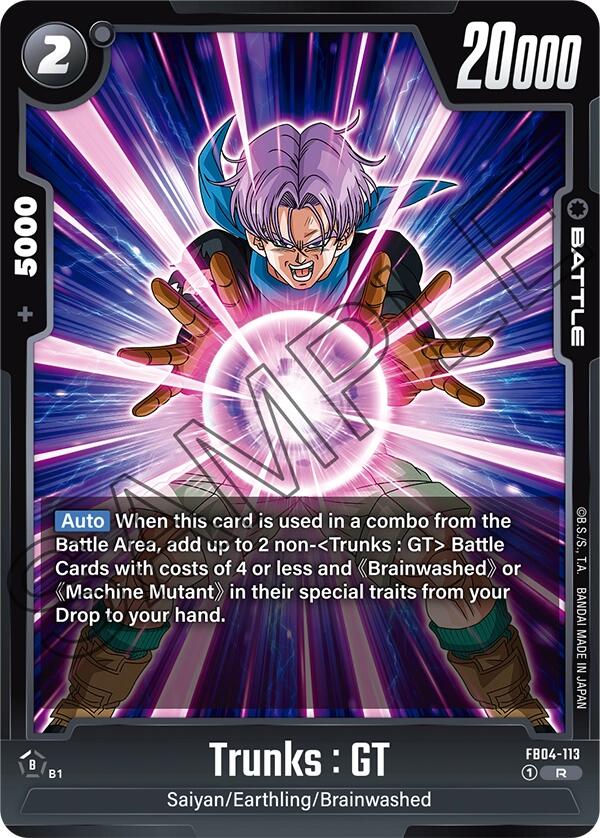 Trunks : GT (FB04-113) [Ultra Limit] | Fandemonia Ltd