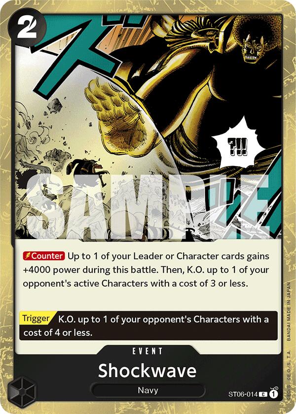Shockwave (Jolly Roger Foil) [Premium Booster -The Best-] | Fandemonia Ltd