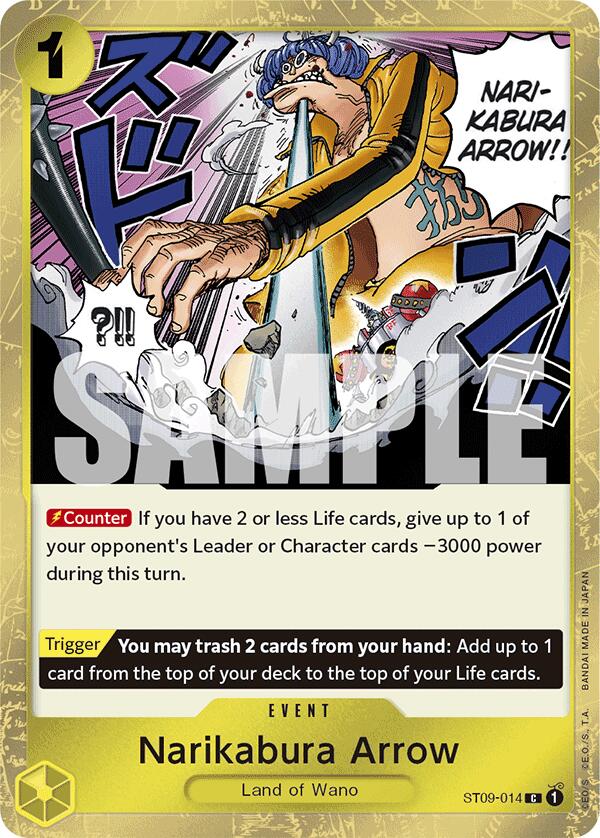 Narikabura Arrow (Jolly Roger Foil) [Premium Booster -The Best-] | Fandemonia Ltd