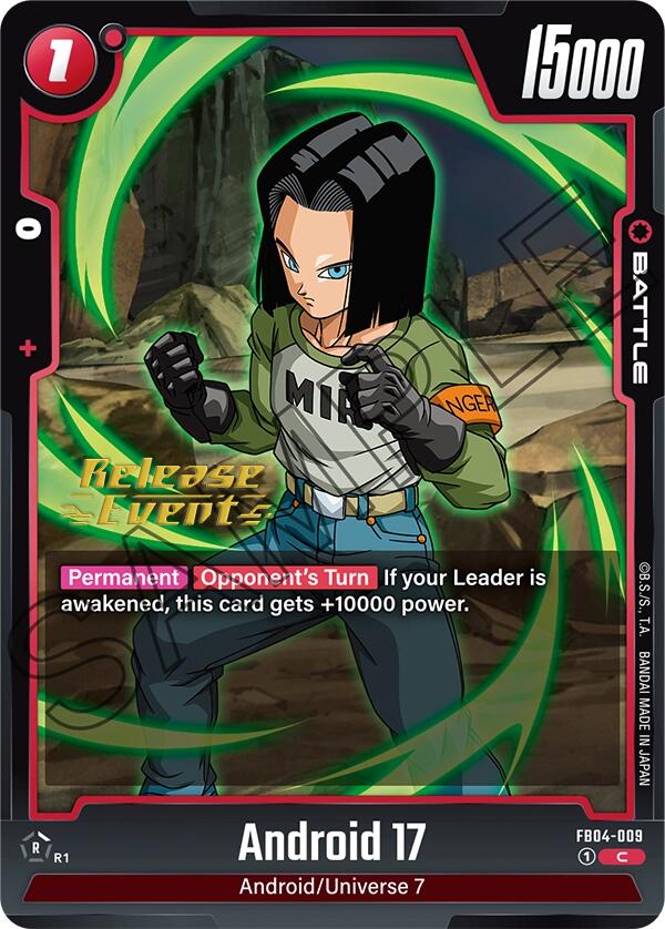 Android 17 [Ultra Limit Release Event Cards] | Fandemonia Ltd