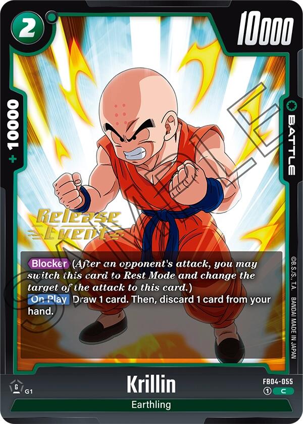 Krillin [Ultra Limit Release Event Cards] | Fandemonia Ltd