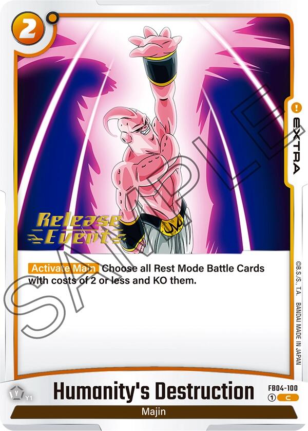 Humanity's Destruction [Ultra Limit Release Event Cards] | Fandemonia Ltd