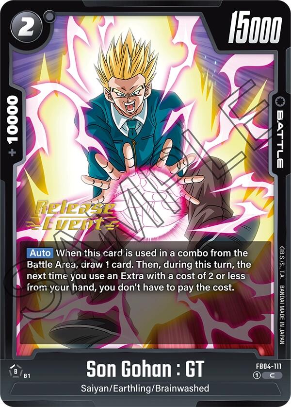 Son Gohan : GT [Ultra Limit Release Event Cards] | Fandemonia Ltd