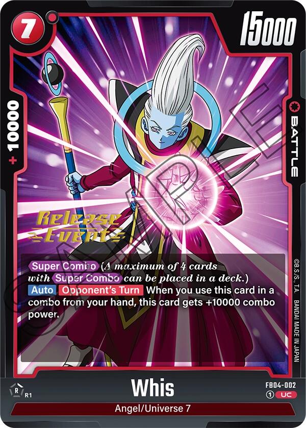 Whis [Ultra Limit Release Event Cards] | Fandemonia Ltd