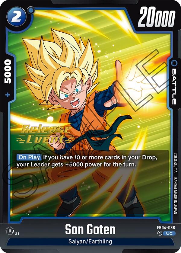 Son Goten [Ultra Limit Release Event Cards] | Fandemonia Ltd