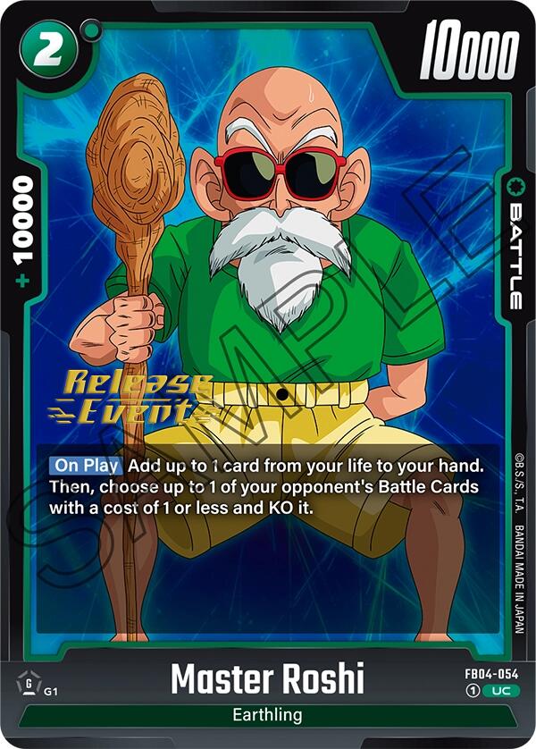 Master Roshi [Ultra Limit Release Event Cards] | Fandemonia Ltd